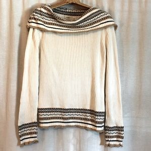 “CATO” Ribbed, Cowl Neck Sweater